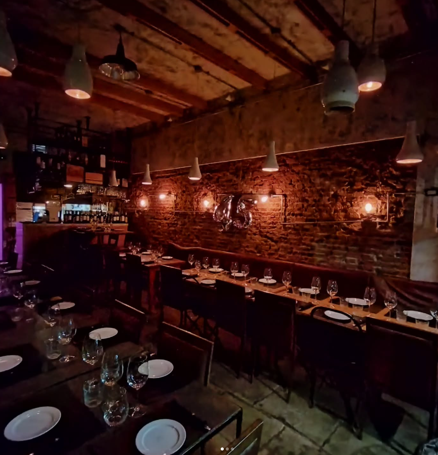 Interior del restaurante